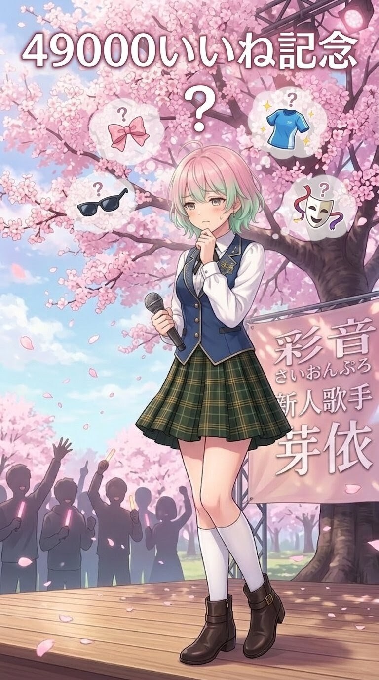 【累計49000いいね記念】うちの子芽依(Mei)のキャラは？