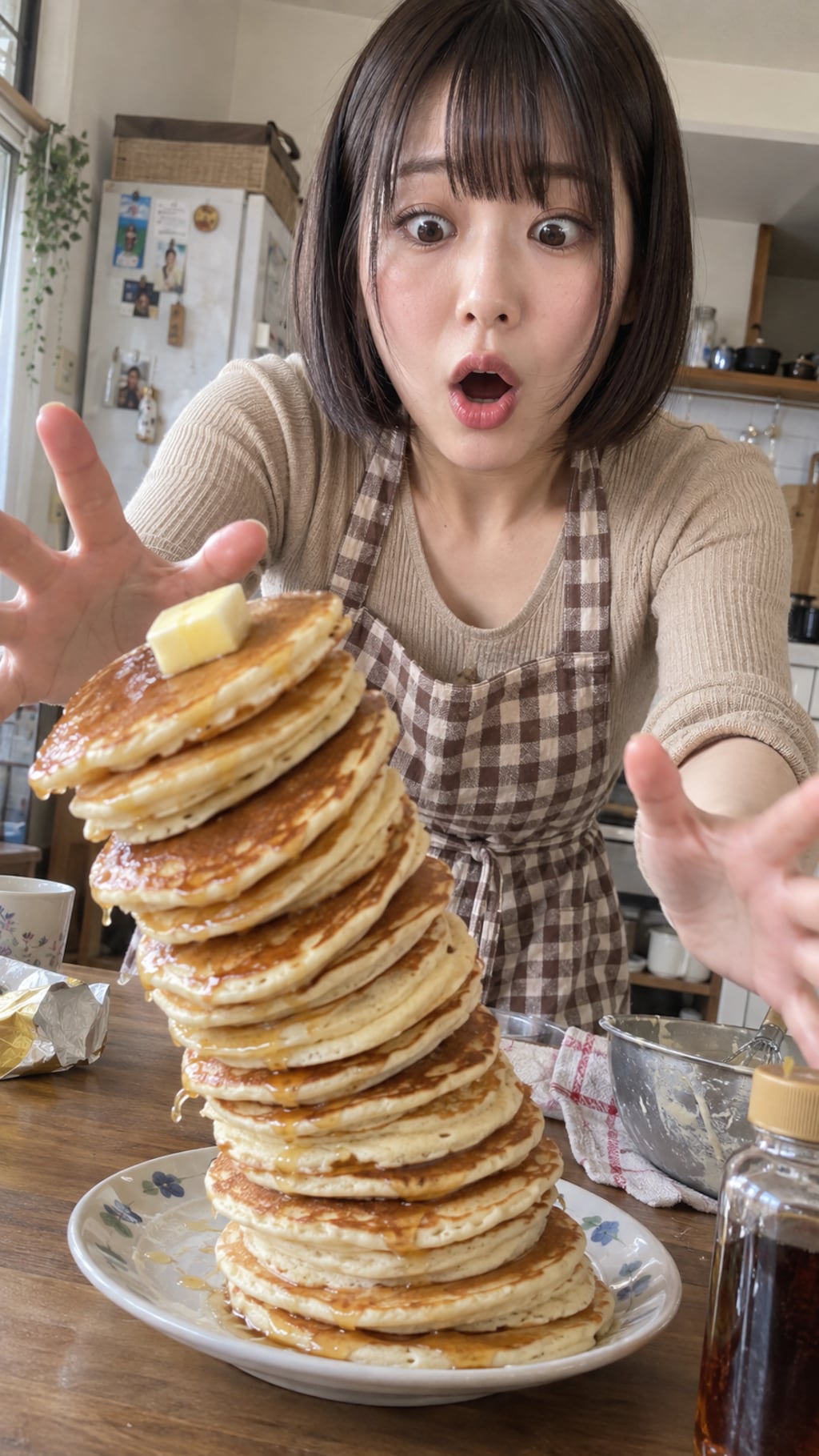Gravity Loves Pancakes