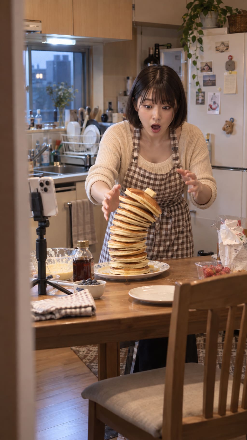 Gravity Loves Pancakes