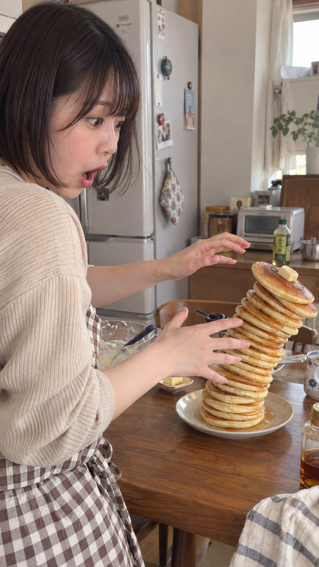 Gravity Loves Pancakes