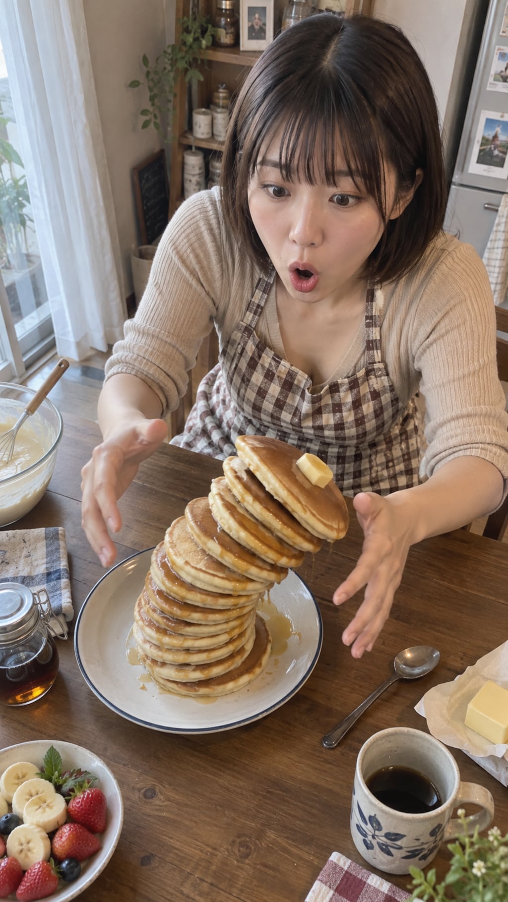 Gravity Loves Pancakes