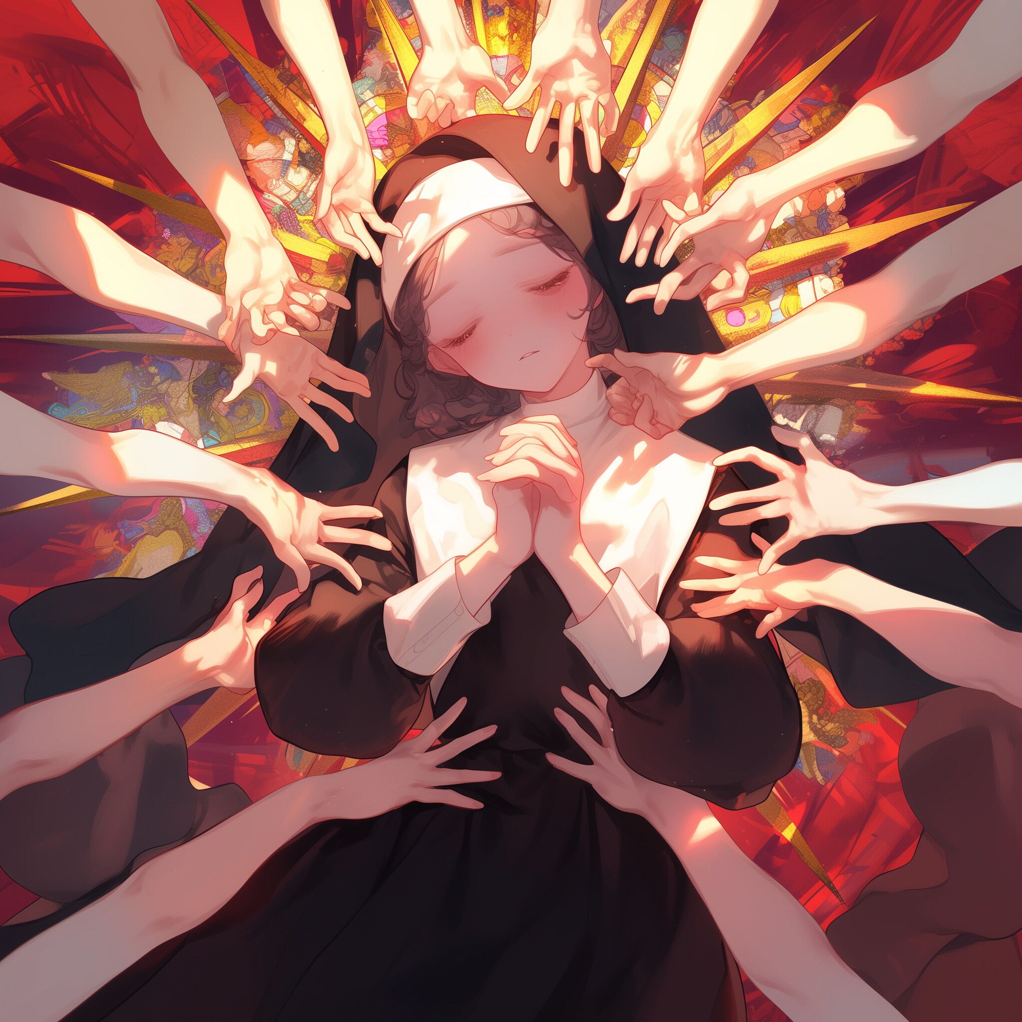 祈り手、心 | の人気AIイラスト・グラビア