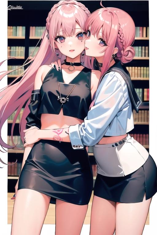 異常に中が良い双子姉妹💕