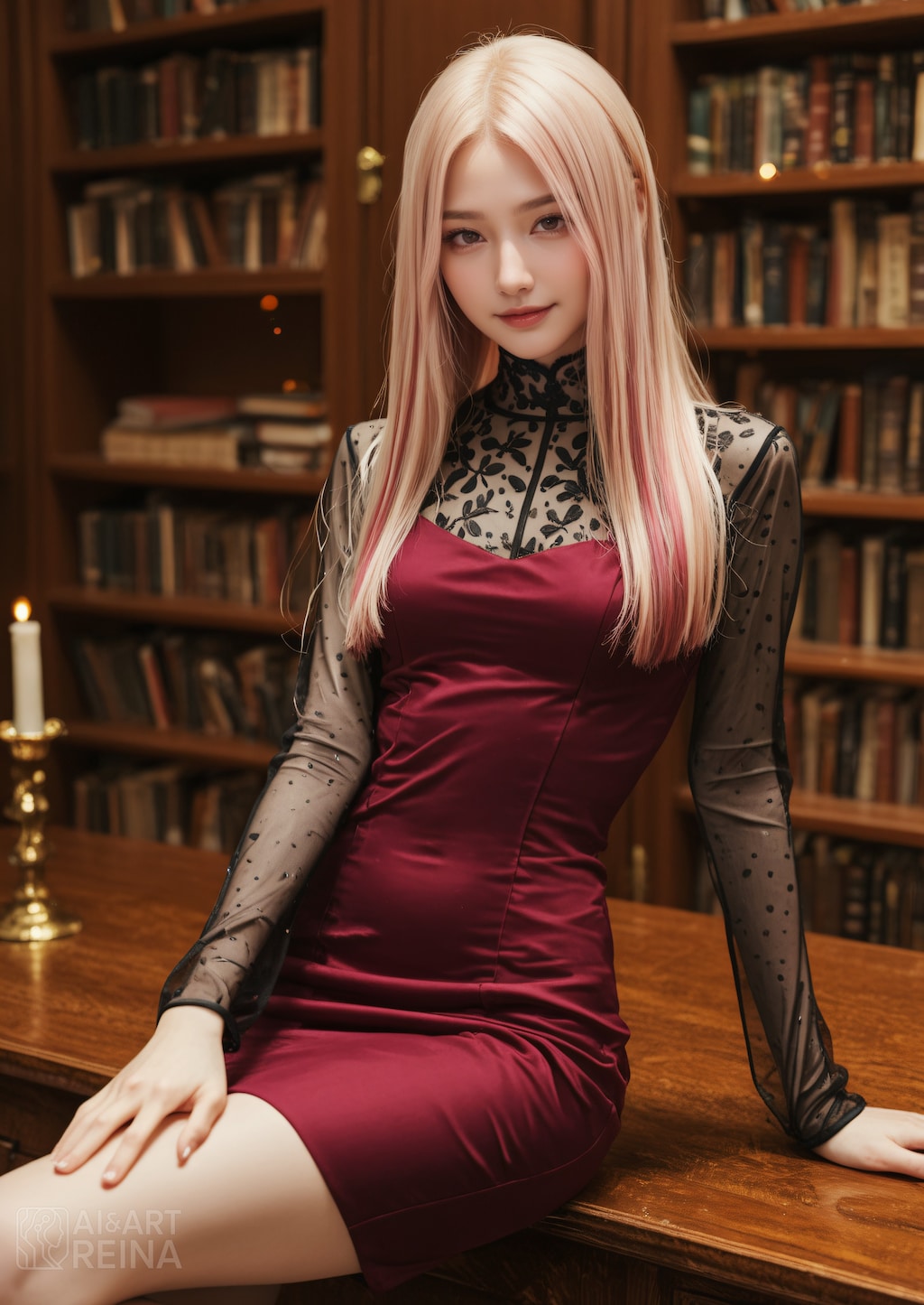 しずか ドレス 図書館