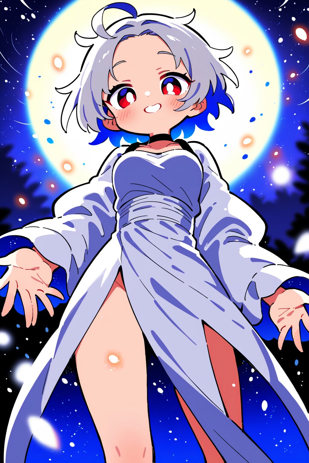 星空と女の子　その５ | の人気AIイラスト・グラビア