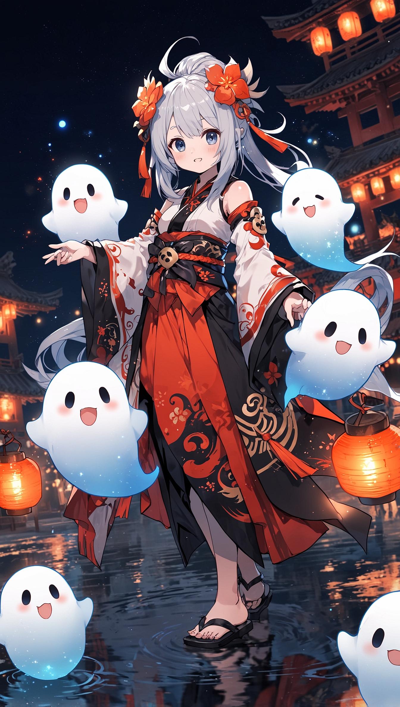 友達と夏祭り | の人気AIイラスト・グラビア