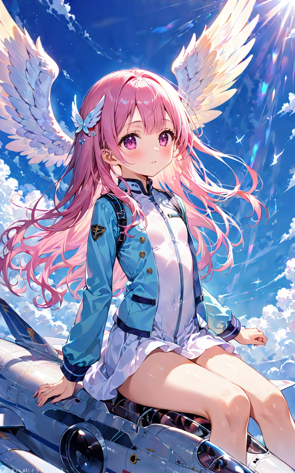 天と翼 | の人気AIイラスト・グラビア