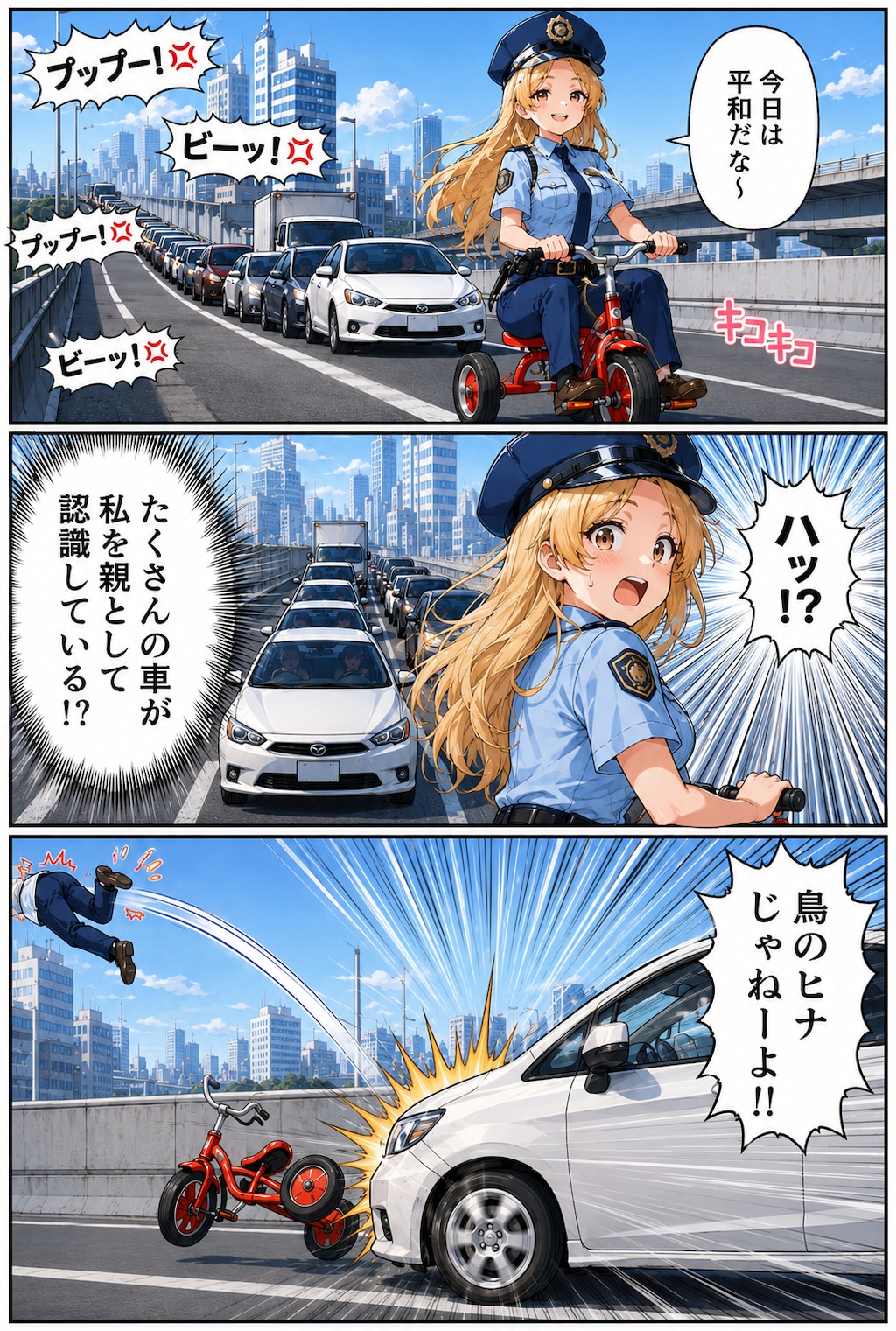 【漫画】魔法警部万里奈ちゃん