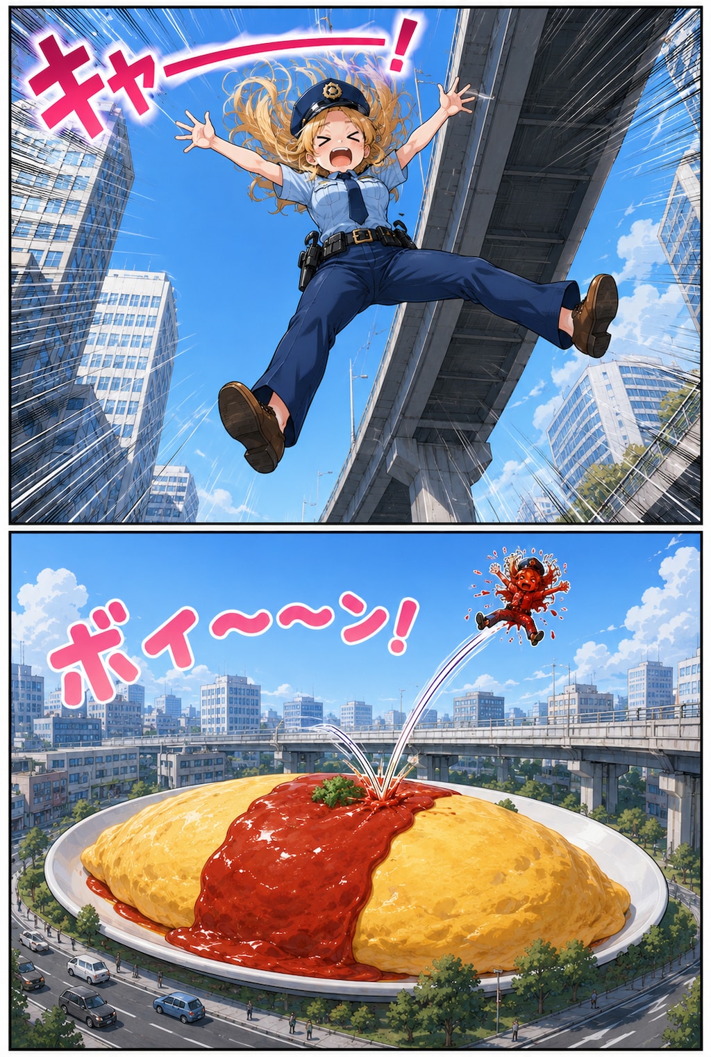 【漫画】魔法警部万里奈ちゃん