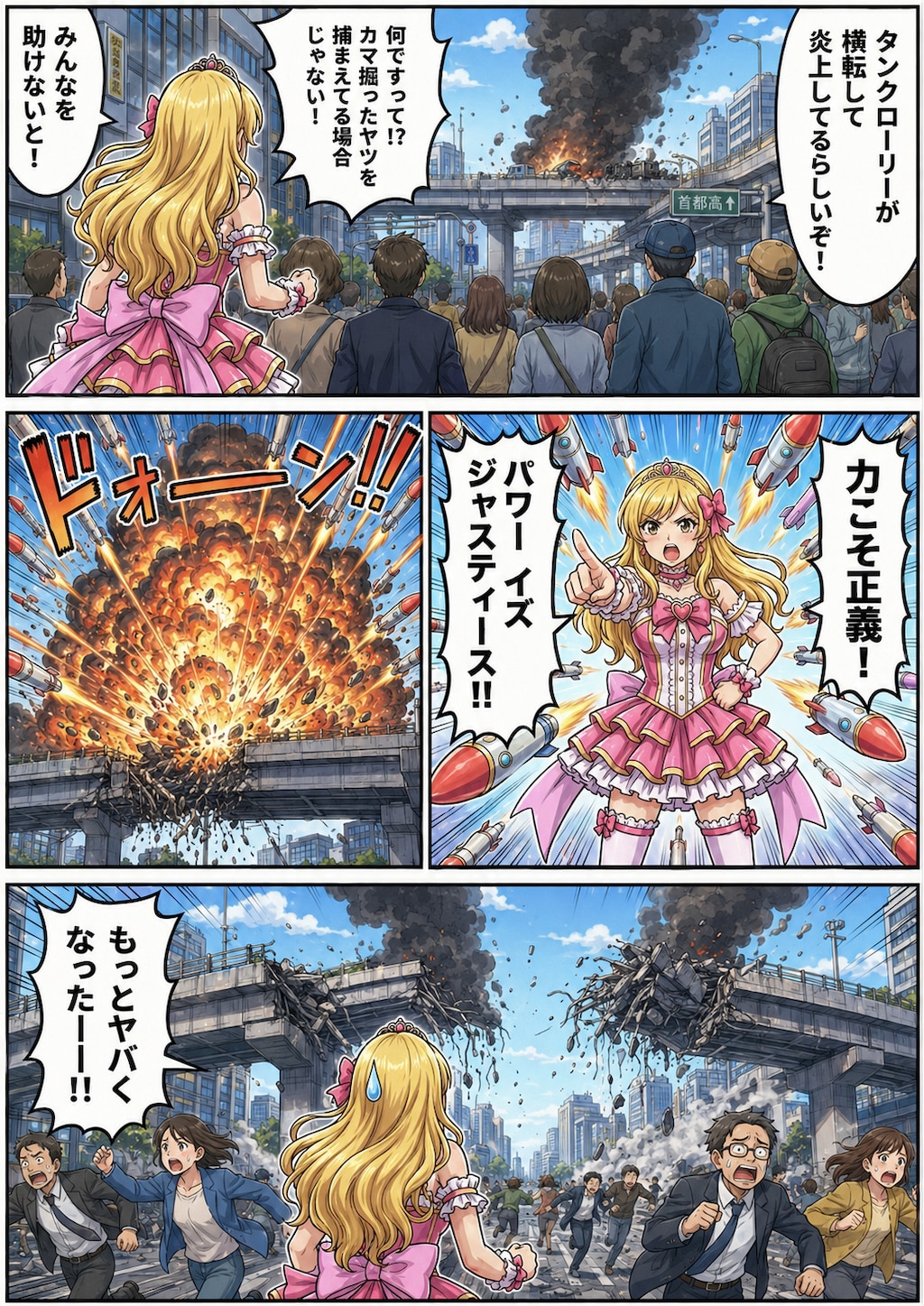 【漫画】魔法警部万里奈ちゃん