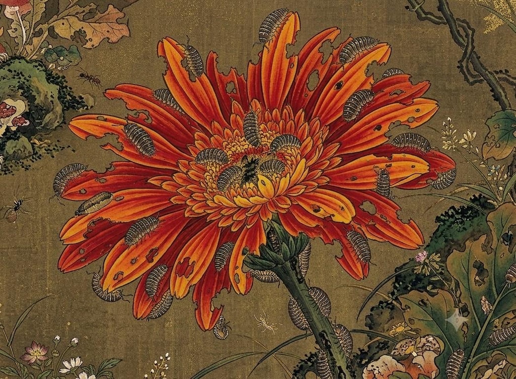 団子虫 害虫絵図