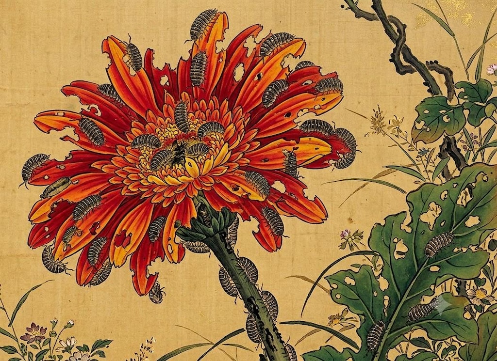 団子虫 害虫絵図