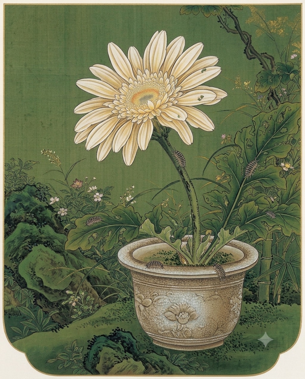 団子虫 害虫絵図