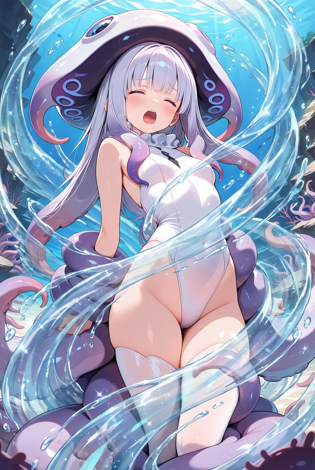 どんなに姿が美少女でも、それが無限沸きするモンスターで経験値をくれる存在なら容赦なく倒す💦・・それが勇者！それがRPG！