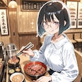 ぎゅうどん🥩🍚 2枚目