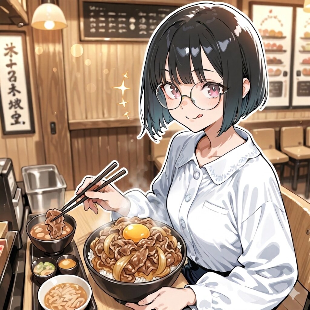 ぎゅうどん🥩🍚