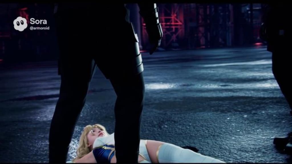 力の源を奪われ敗北する美少女戦士達1