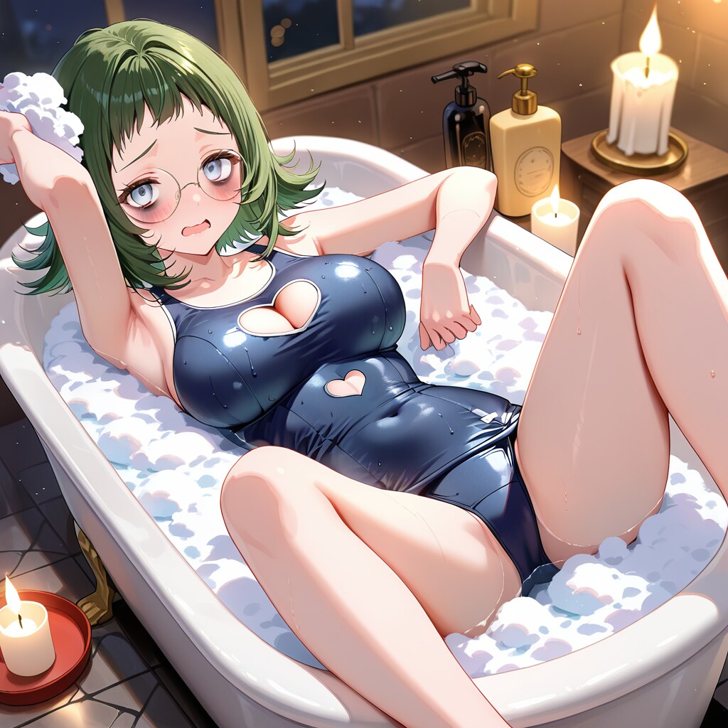 ファンちゃん×スク水