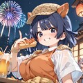 アルマーちゃんと夏祭りビールで乾杯♪ 9枚目