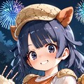 アルマーちゃんと夏祭りビールで乾杯♪ 2枚目