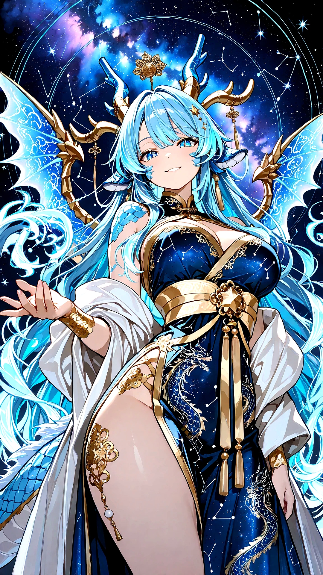 星辰青龍 ― Celestial Azure Dragon Goddess