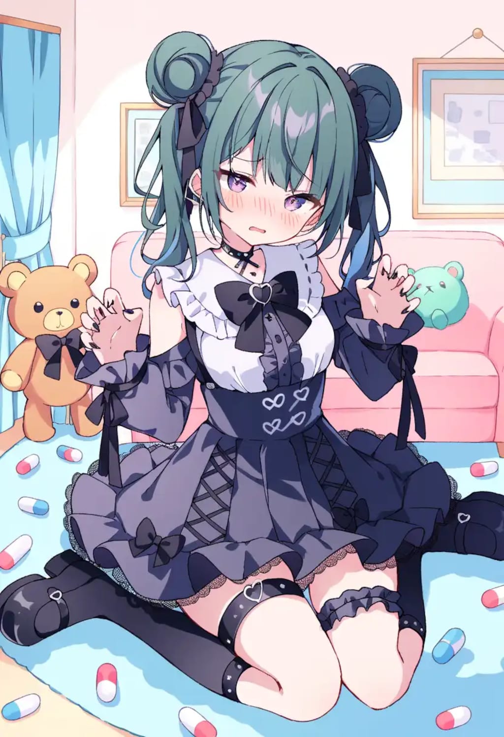 ガオー、私と一緒に遊んで。