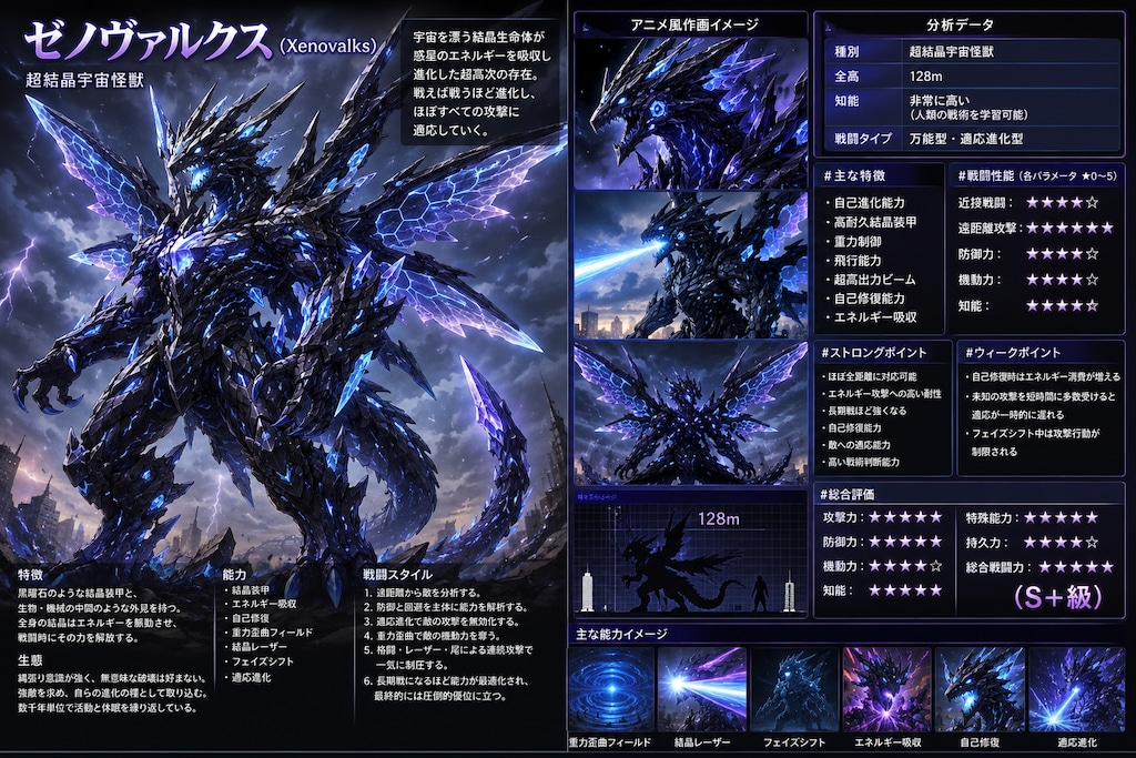 超結晶怪獣　ゼノヴァルクス
