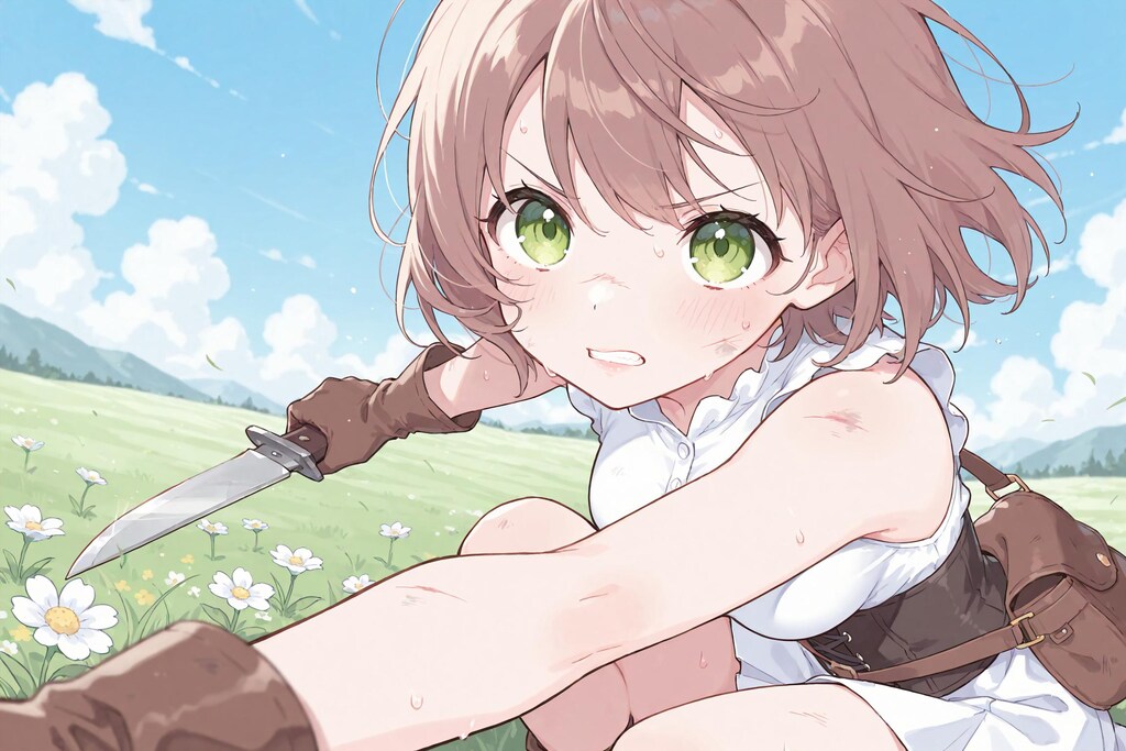 転生ちゃん　戦闘シーン