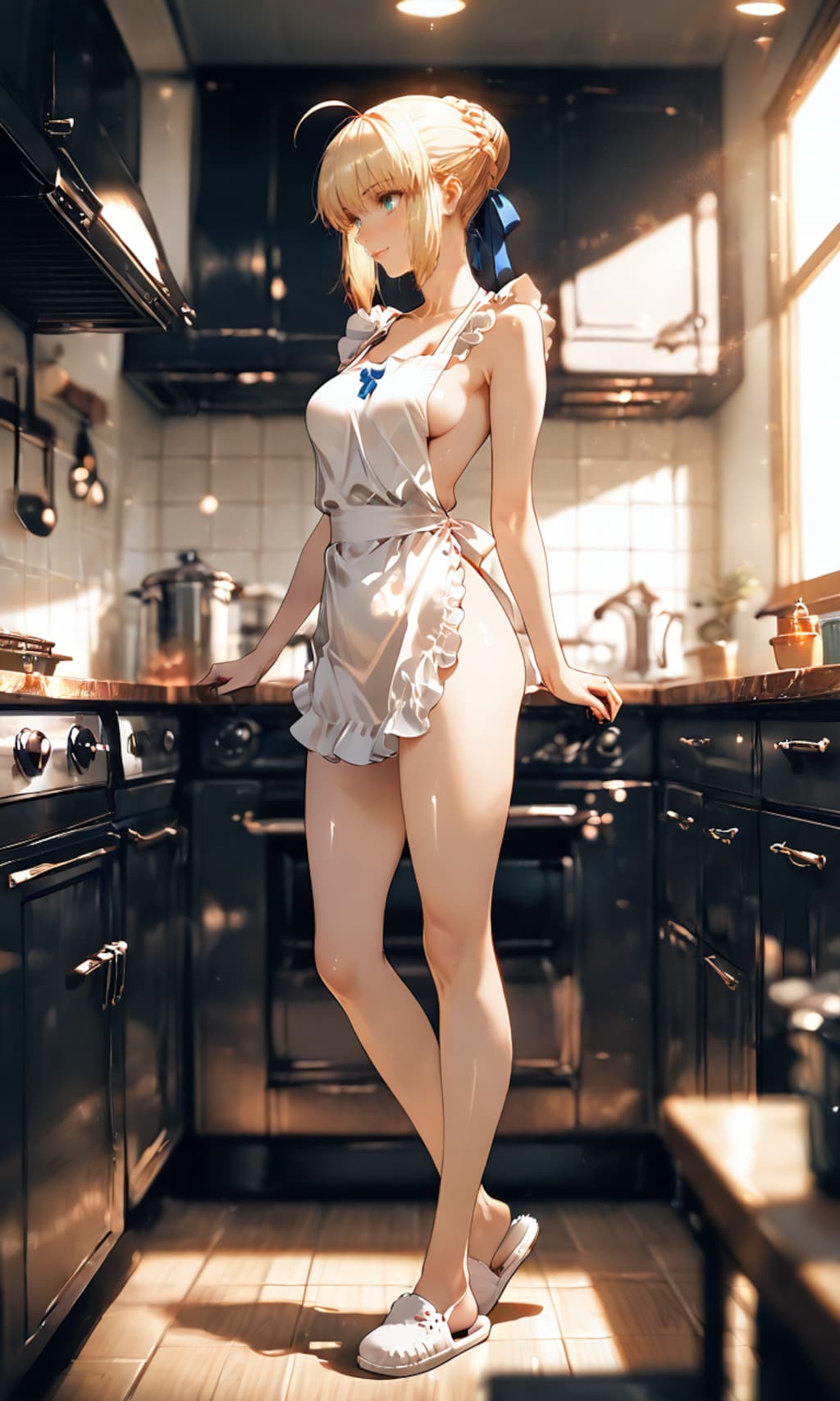 裸エプロンって、どうしてこう魅力的なんだ？