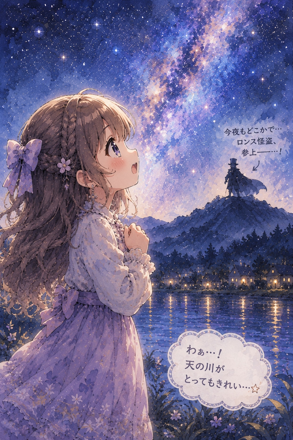 【#ロンス怪盗】今夜もどこかでロンス怪盗１