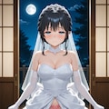 ウェディングドレスの葵さんと淫紋 8枚目