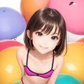 かわいい水着・ビキニの女の子 10枚目