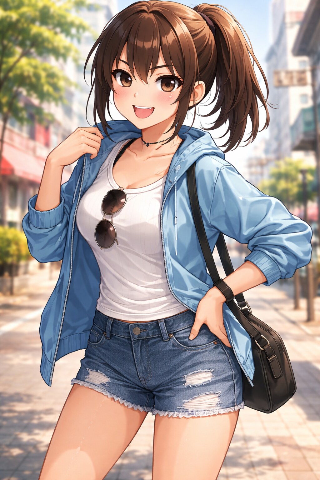 夏のコーデ