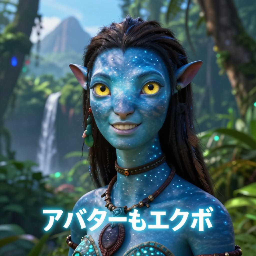 アバターもエクボ