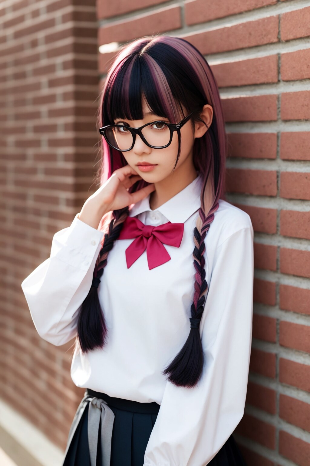 一般眼鏡三つ編みから特殊眼鏡三つ編みまで