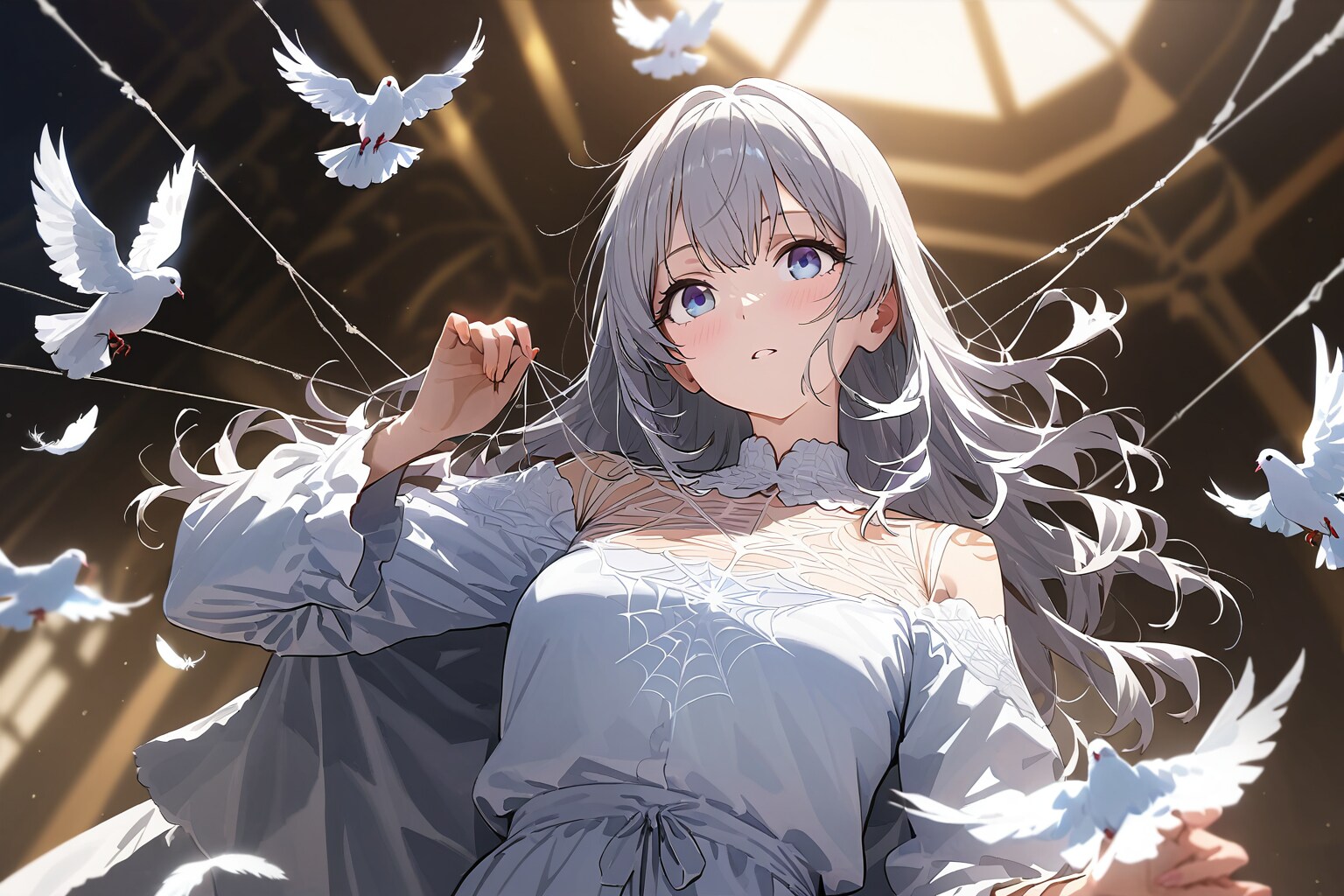 白 | の人気AIイラスト・グラビア