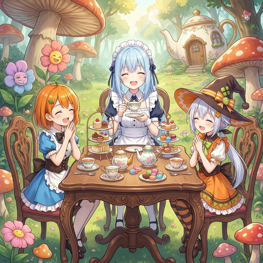 不思議の国でお茶会