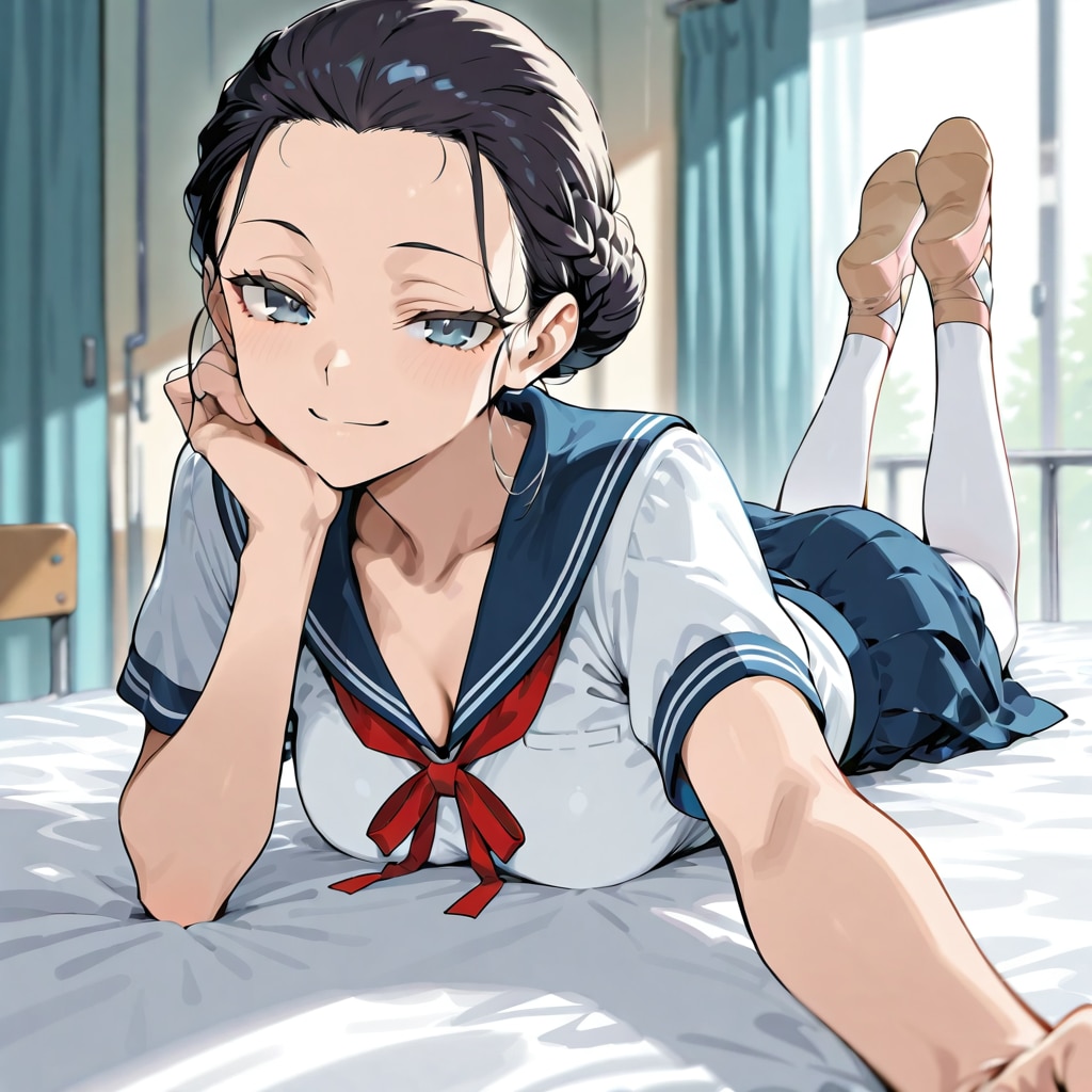 保健室のベッド