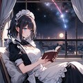 メイドさんが読書01(やりたかったのはこうではない) 9枚目