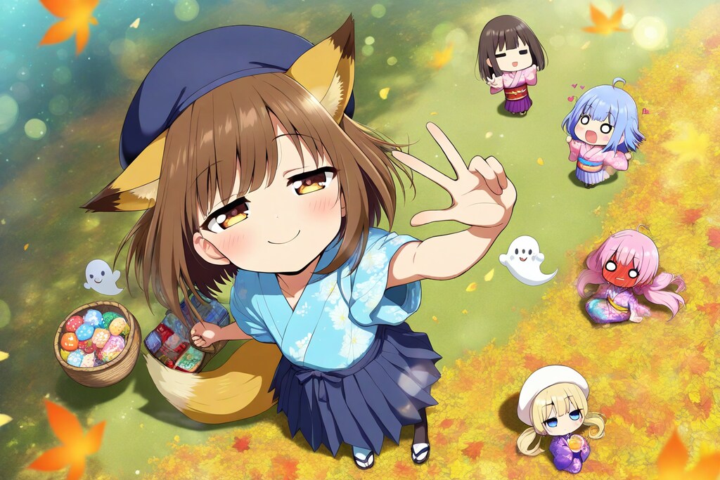 PRISM_おばけさんも『ちび化』して怖くない-♪