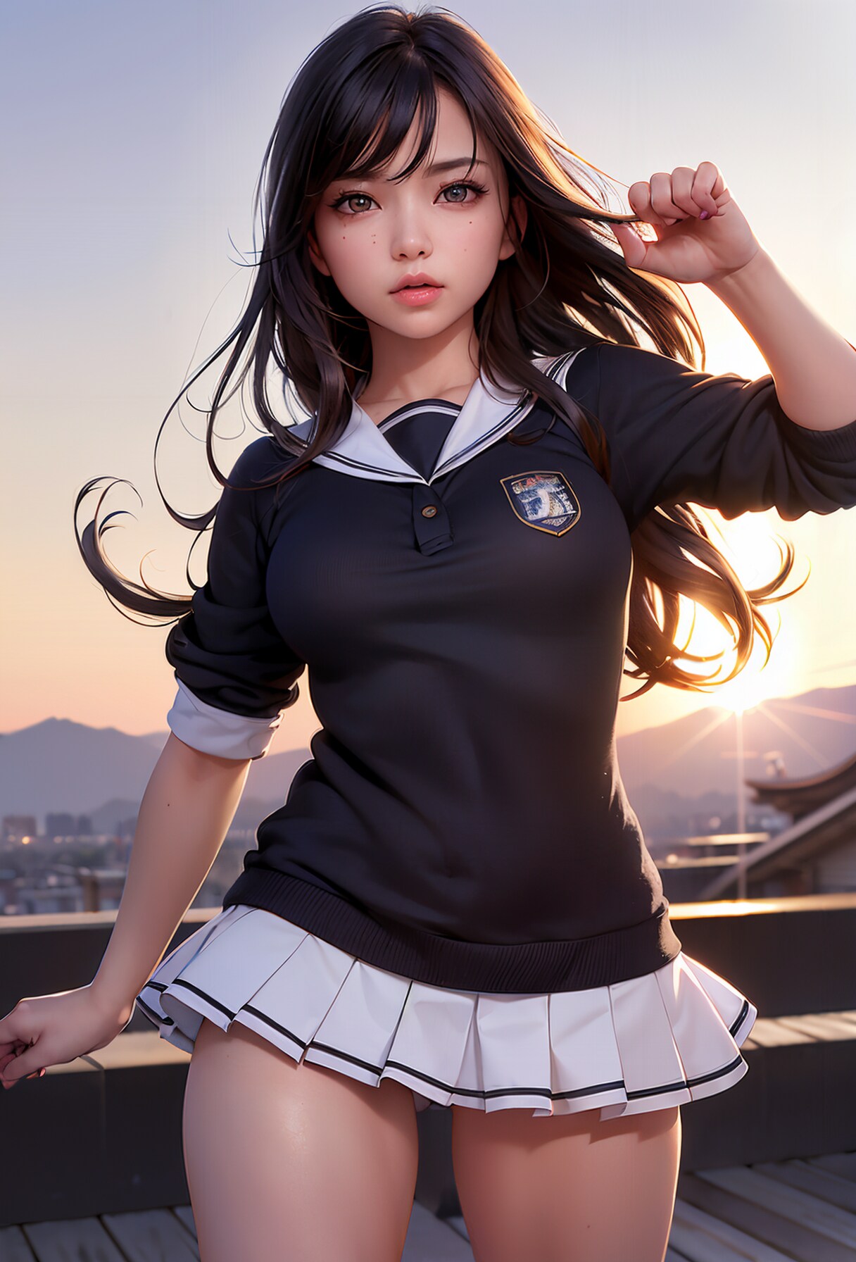 戦う女子高生①