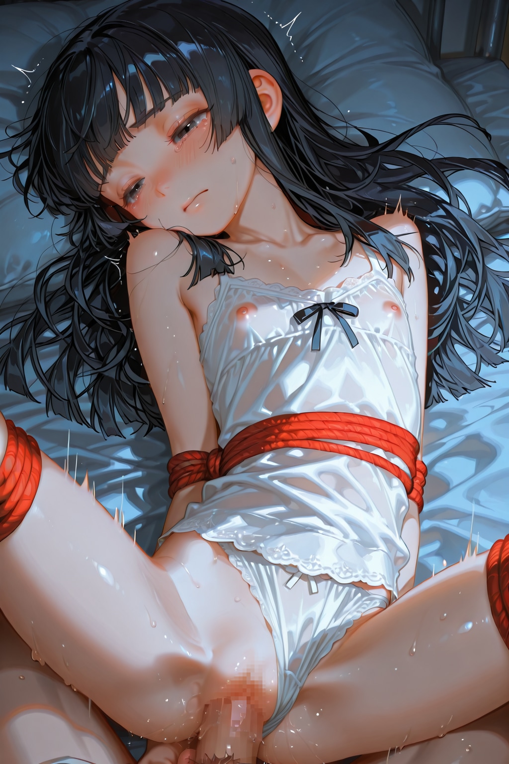じっとしててねっ・・