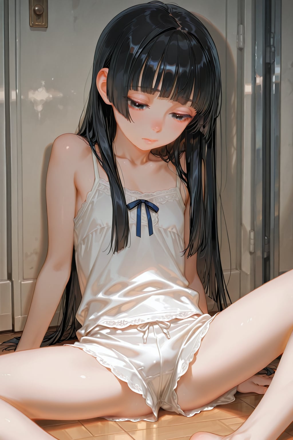 じっとしててねっ・・