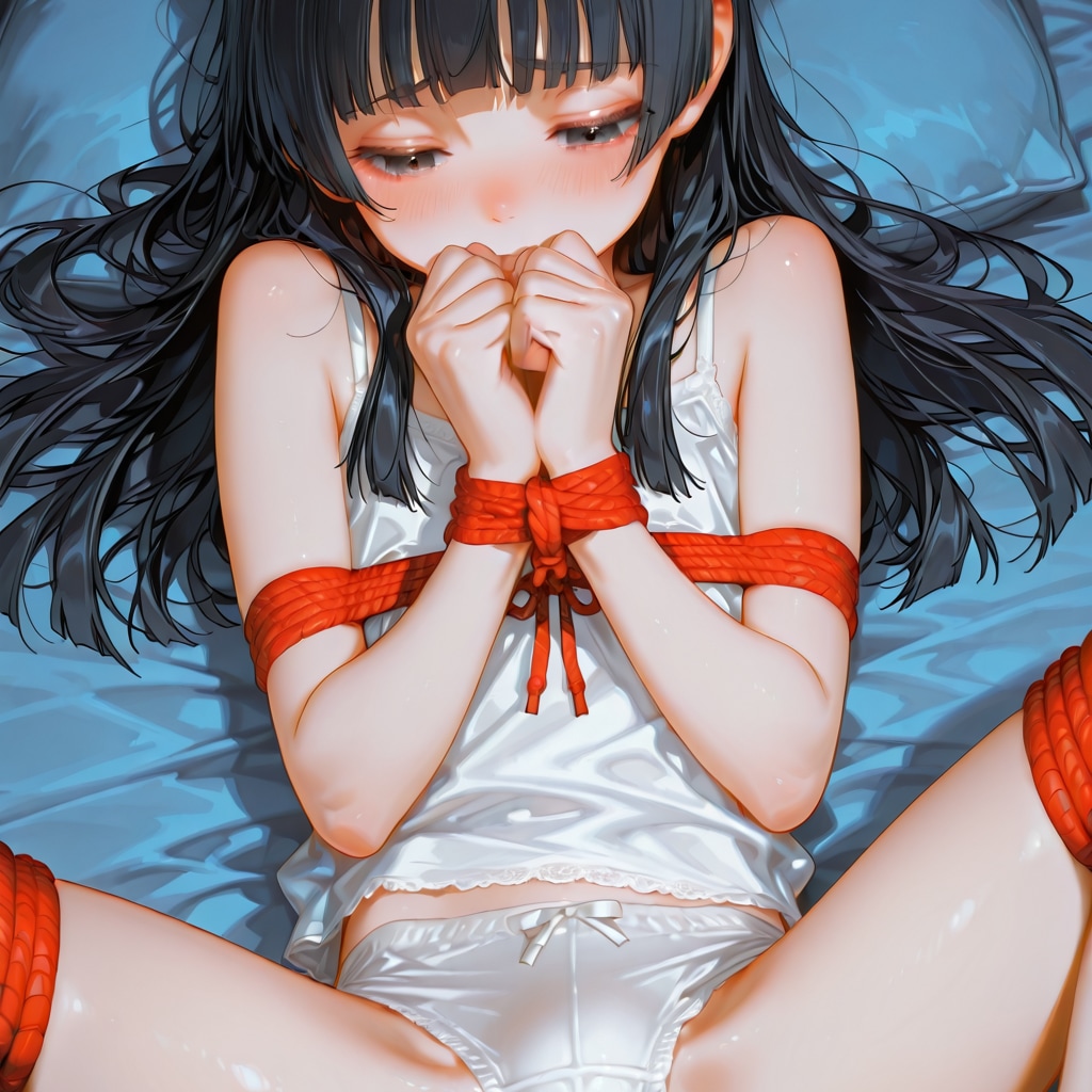じっとしててねっ・・