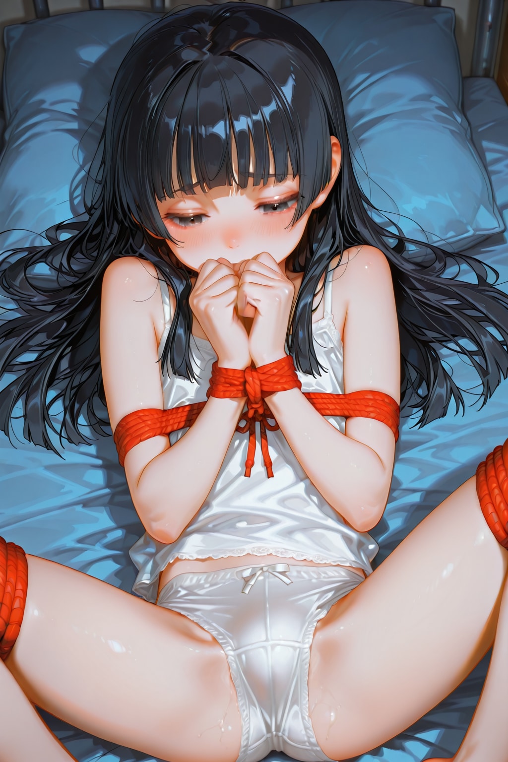 じっとしててねっ・・