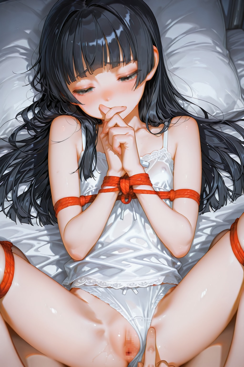 じっとしててねっ・・