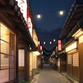 夜の街　背景 2枚目
