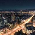 夜の街　背景 4枚目