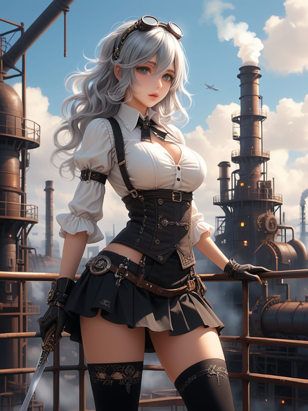 steam punk girl