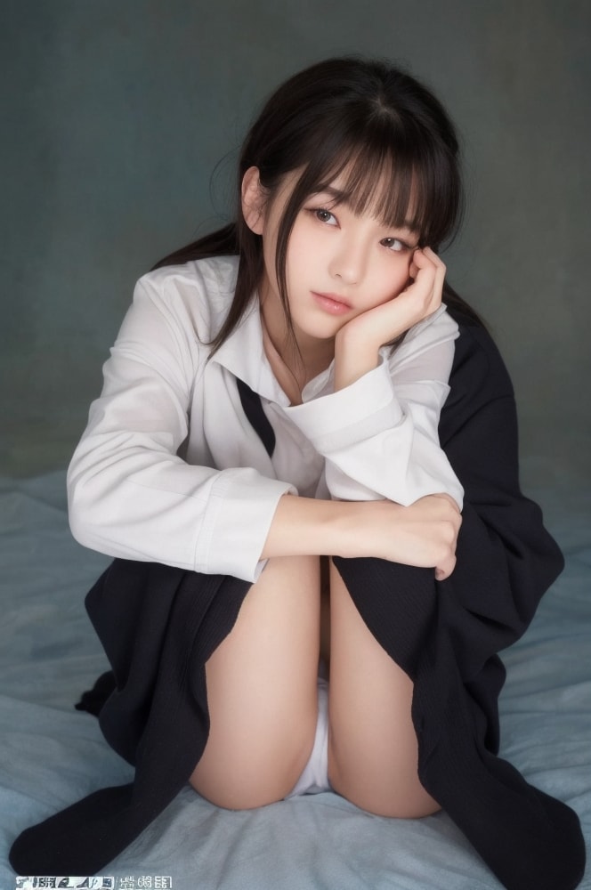 上は制服・下はもろ出し　もっと尻突き上げるんだ！